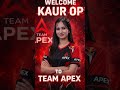Team Apex Gaming Join Kauroplive 😎!! #apexgaming #teamapexgaming #godlike #jonathangaming #trending