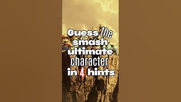 Guess The Smash Ultimate Character In 4 Hints Part 45 #gaming #ssbu #nintendo