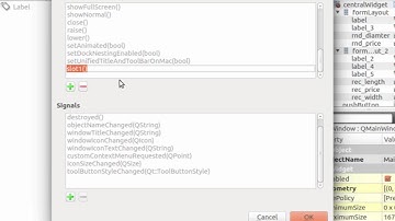 Qt Connect Signals to Slots in QT Creator