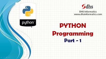 Learn Python Programming Part 1 | Introduction | Installation | Jupyter Notebook | DHS Informatics
