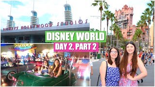 DISNEY WORLD VLOGS 2017 | DAY 2, PART 2 | SCI-FI DINE-IN & LOSING MY VOICE!