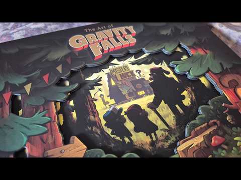 The Art of Gravity Falls spinning around to jazz music in 4K/60fps