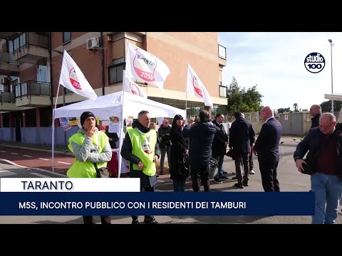 M5S, incontro pubblico con i residenti dei Tamburi