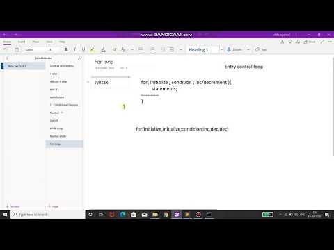 Some simple examples of for loop