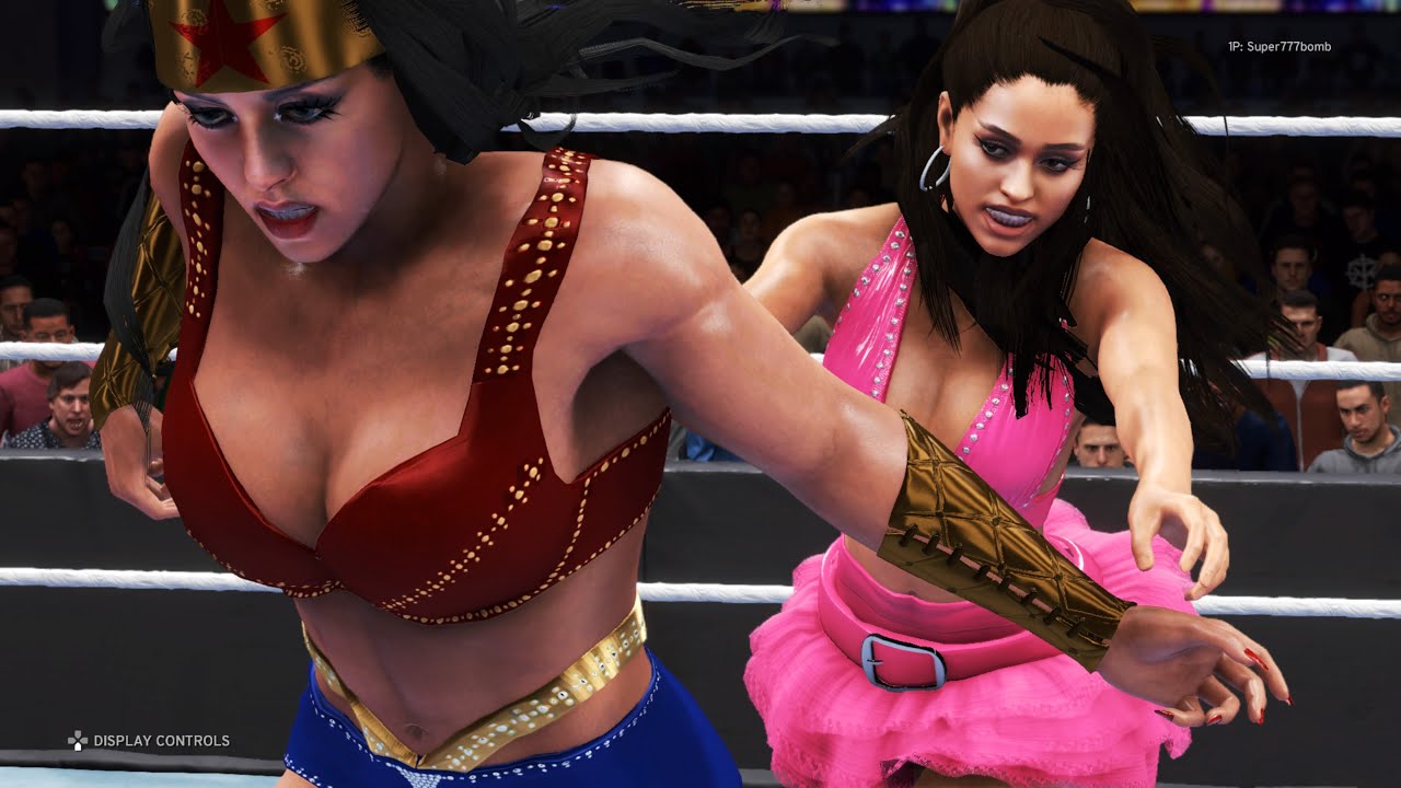 WWE 2K20 - Ariana Grande vs. Wonder Woman - FULL MATCH - Royal Girl Fights 💖
