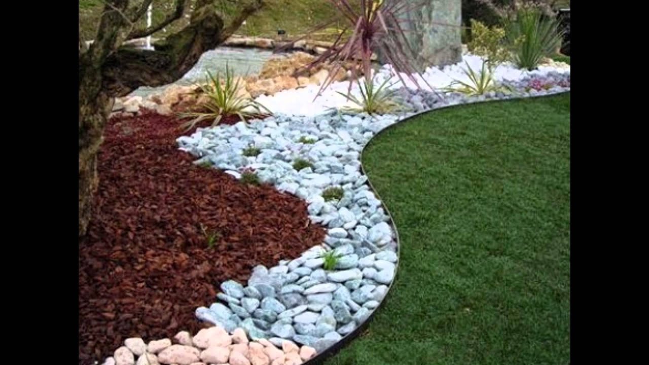 Rivenditori di ciottoli roma youtube Giardini con sassi