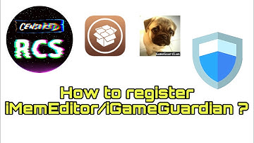 របៀប Register iMemEditor/iGameGuardian|How to register iMemEditor/iGameGuardian_RCS Team