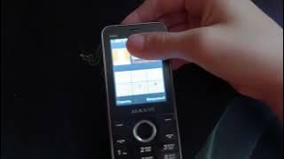 MAXVI X500 (Рингтон,звонок)