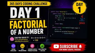 Can You Solve This Factorial Problem? 🤔 | Day 1 Challenge