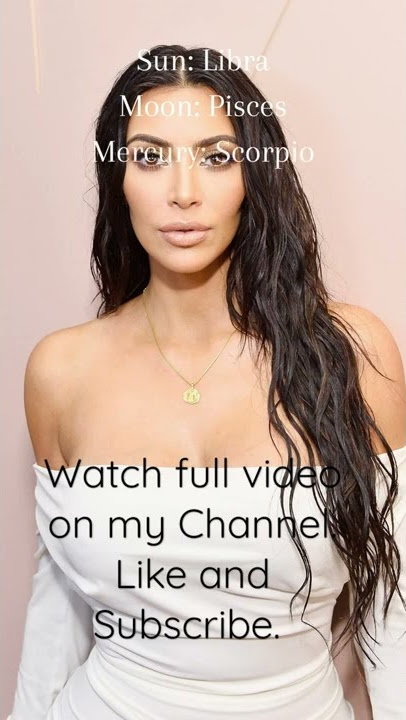 Kim Kardashian's Natal Chart 1