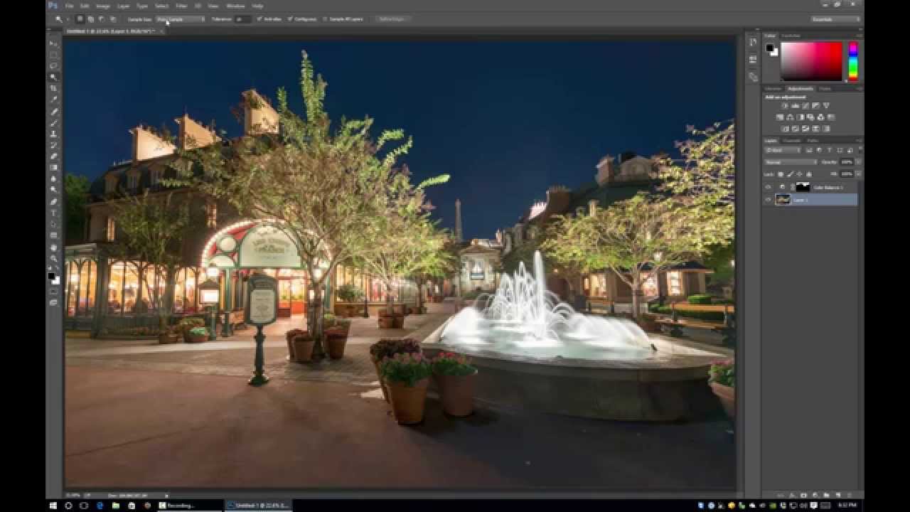 Masks & Selections in Photoshop - Walt Disney World Photo Editing