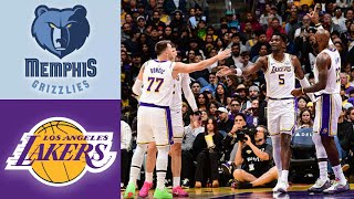 Lakers Vs Grizzlies Lakeshow Highlights January 4, 2026