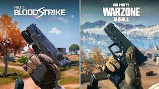 Call of Duty Warzone Mobile VS Project Bloodstrike Comparison screenshot 1