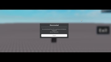 How to make exit button in Roblox studio 2022
