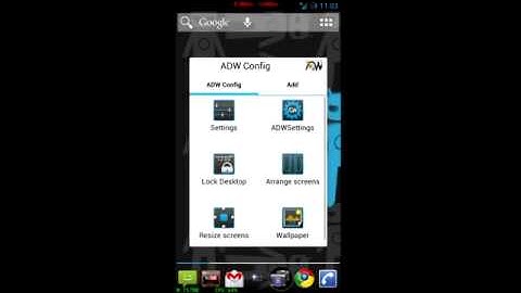 How to choose a custom icon for a folder in ADW