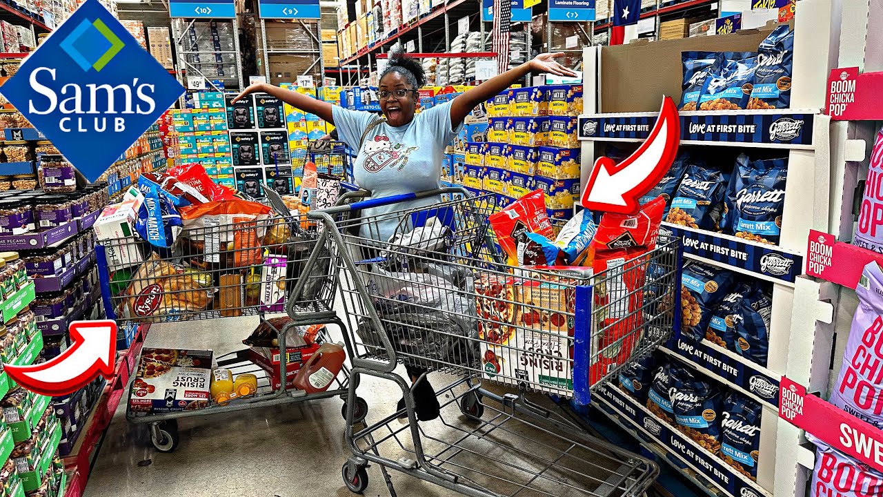 ОГРОМНЫЙ шопинг от Sam’s Club! Я покупала до упаду! 😭🍕