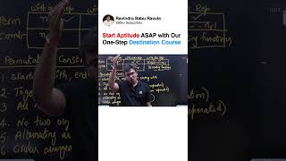 Start Aptitude ASAP with Our One Step Destination Course | GATECS | GATEDA | Prof.RavindrababuRavula