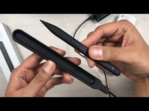 Microsoft Surface Slim Pen 2 with Charger - How to Charge and Pair