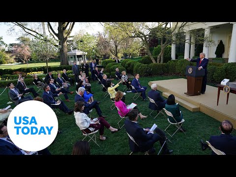 President Trump gives remarks at Presidential Recognition Ceremony | USA TODAY