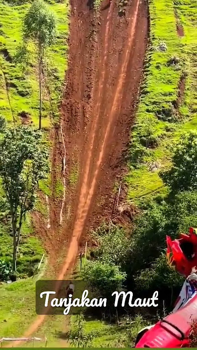 Tanjakan trail paling menantang #shorts