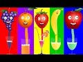 Five Little Fruits | Nursery Rhymes