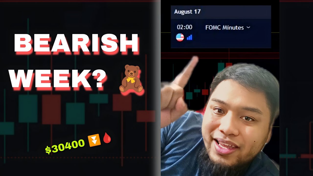 Bearish week? 🧸0814 - 0817 $BTC and $USD Technical Analysis for this week.  - YouTube