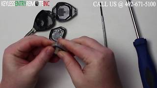 See how to replace the battery in your 2010 - 2020 #toyota #4runner
key fob keyless entry remote. fccid: hyq12bby order here:
https://bit.ly/36hncge batter...