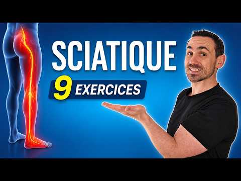 SCIATICA: The 9 exercises I give to my patients!