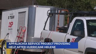 Appalachia Service Project provides help after Hurricane Helene
