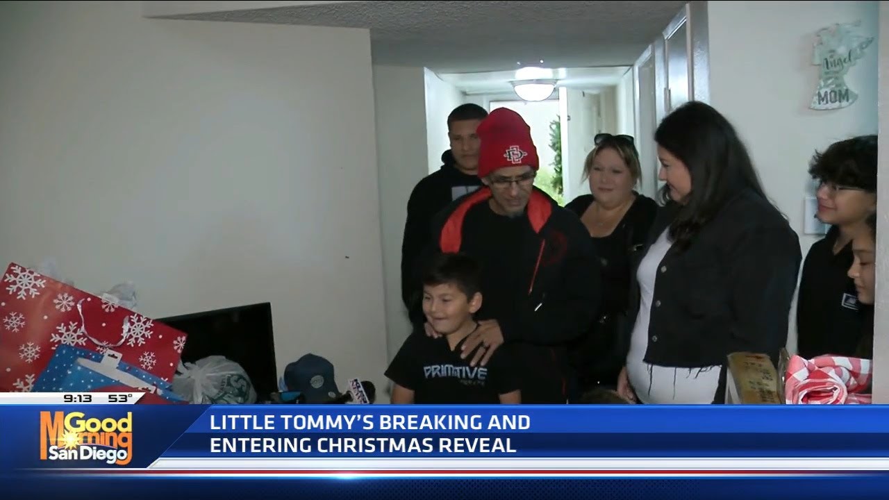 Little Tommy's Breaking & Entering Christmas Reveal YouTube