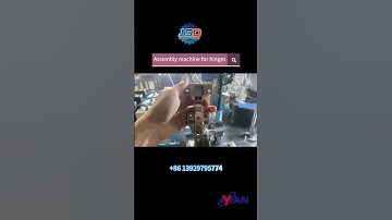 automatic hinge assembly machine