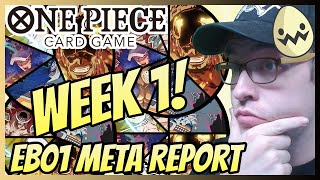 One Piece Card Game: EB01 Week 1 Meta Report!