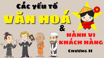 Chương #2 .a Ảnh hưởng của Văn hoá đến Hành vi người tiêu dùng | HVKH