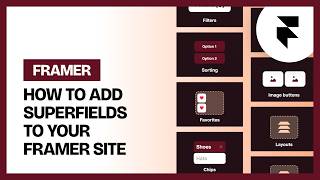 Connecting Superfields to your CMS in Framer