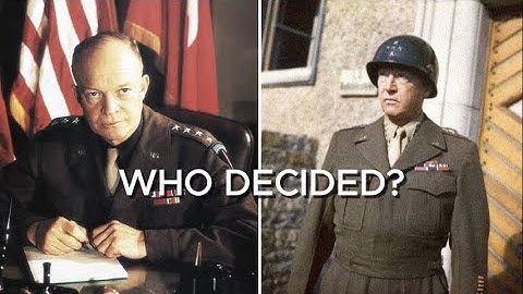 Why Eisenhower Let Patton Take the Blame for a Decision He Didn