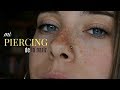 MI PIERCING EN LA NARIZ | Laura Freckled