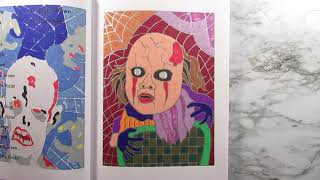 #colorquestemer SPEED COMPLETED FLIP THROUGH Color Questopia Horror and Nightmare Creatures