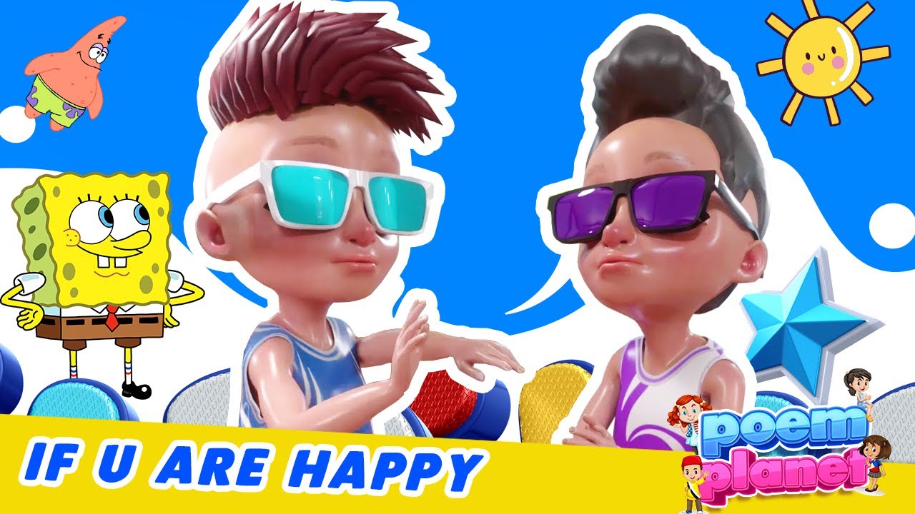 If You're Happy and You Know It: Happy Kids Dance | Poem Planet