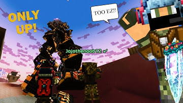 ONLY UP BUT IN PIXEL GUN 3D! A 1V1 WITH @FJCJOEL11PG3D 