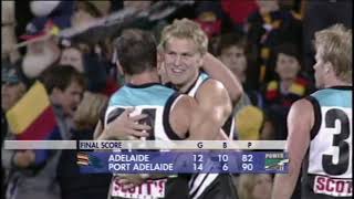 AFL Showdown Greatest Moments Port Adelaide Power VS Adelaide Crows