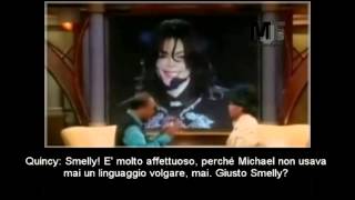 Michael Jackson (Smelly Jelly) al telefono con Oprah e Quincy (2001)