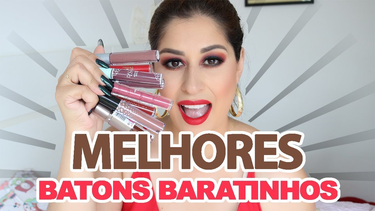 BATONS POR MENOS DE 15 REAIS QUE EU AMO #6