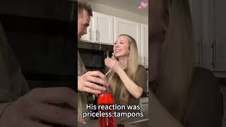 His Reaction Was Pricelesstampons