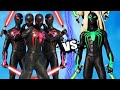 GREEN SPIDER-MAN vs RED-SPIDER-MAN (Jedi) - EPIC BATTLE