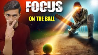 How To Focus on Tennis Ball in Cricket |Cricket Fans Channel