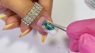 💕How to Encapsulate Mother-of-Pearl Shell with Semi-Permanent💅🔥 #mother-of-pearl #semipermanenten... screenshot 1