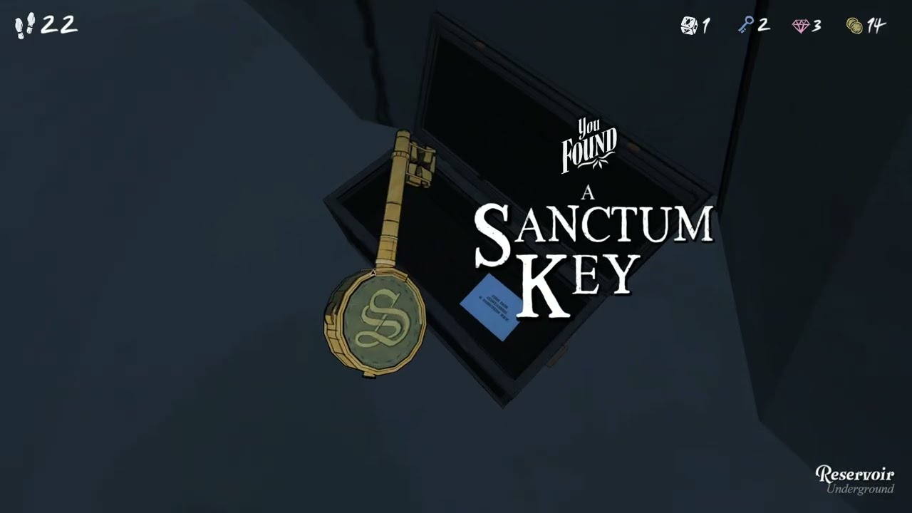 [SPOILERS FOR BLUE PRINCE] [NO VOICES] Me and friend find first Sanctum key in Reservoir first try
