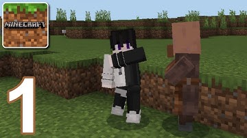 Minecraft: Bedrock Edition - Gameplay Walkthrough Part 1 - Survival Mode (Android, iOS)