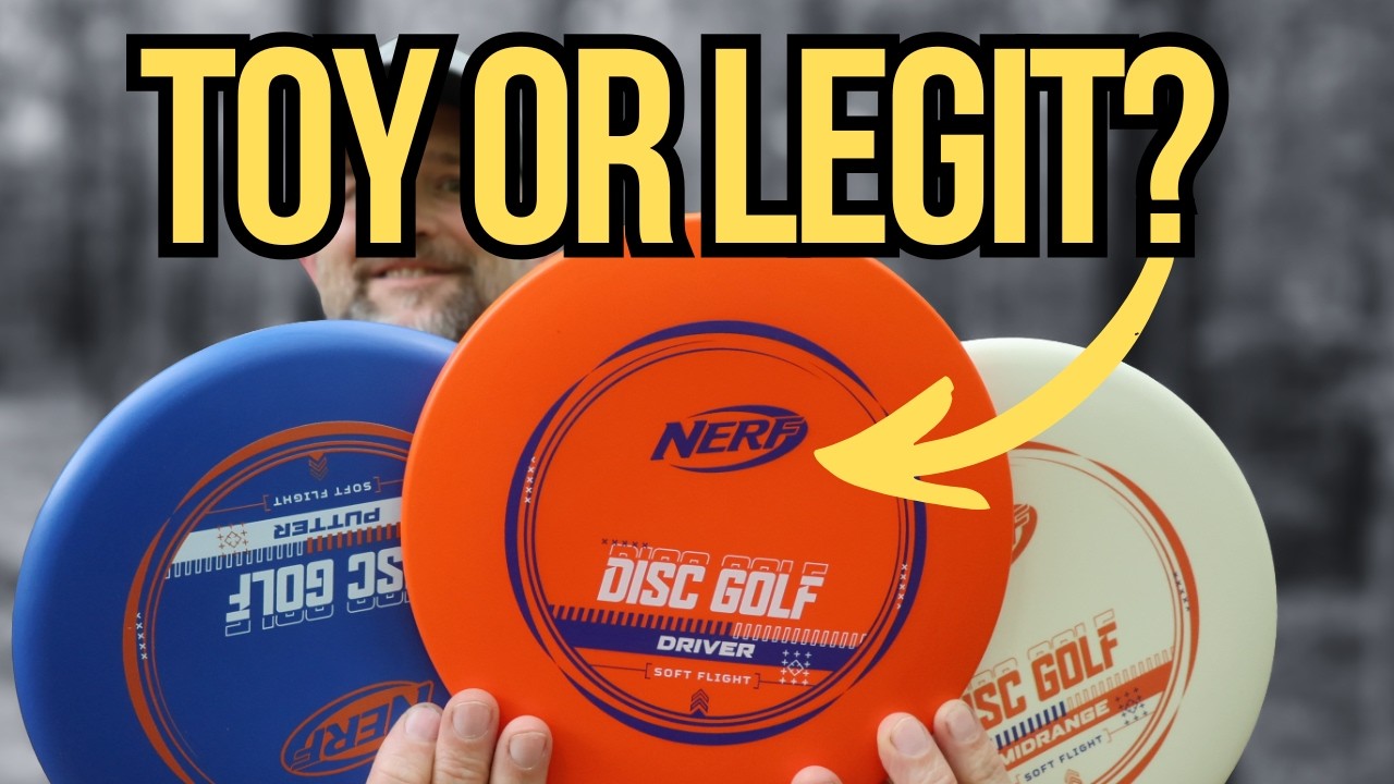 NERF Made Disc Golf Discs?! We Put Them to the Test!
