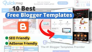 10 Best Free Blogger Templates of 2023 | Google AdSense 100% Approved | SEO Friendly